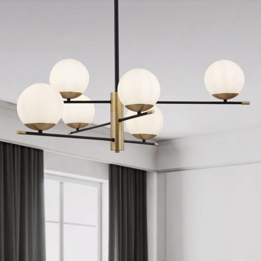 Maytoni MOD048PL-06G - Riippukattokruunu NOSTALGIA 6xE14/40W/230V