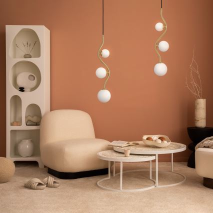 Maytoni MOD059PL-03G - Kattokruunu johdossa UVA 3xG9/28W/230V