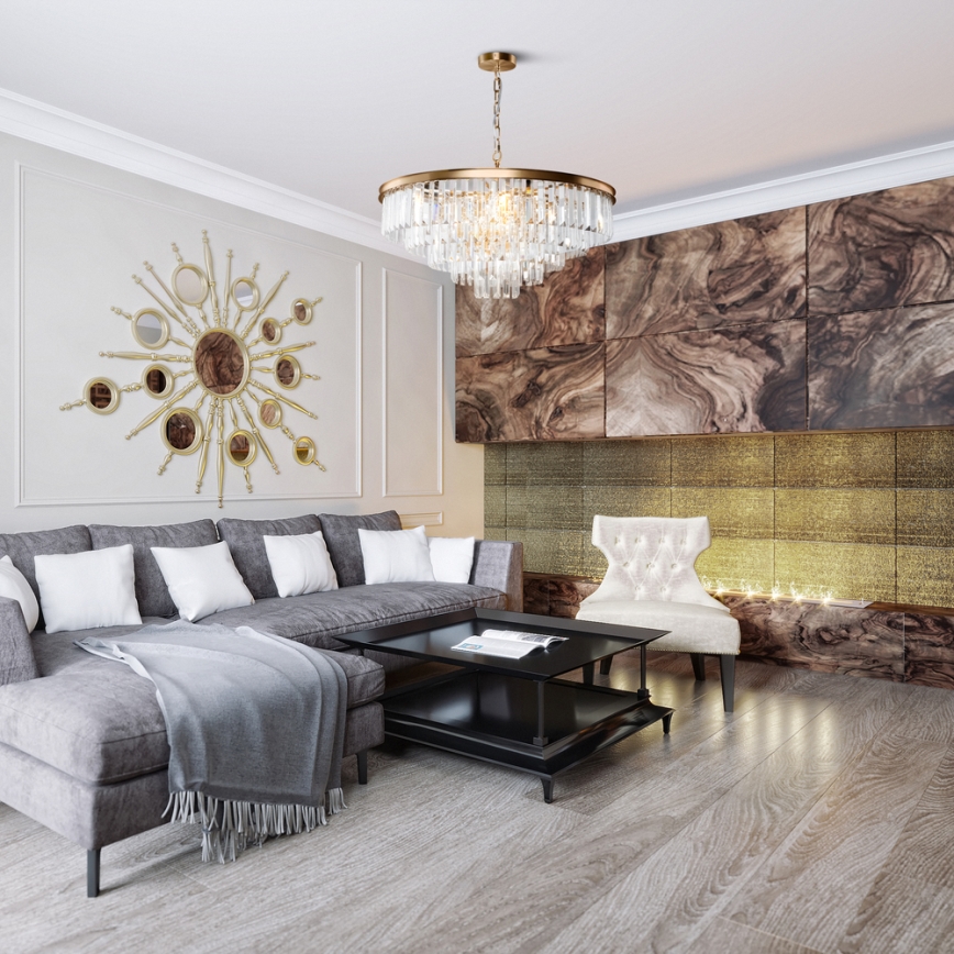 Maytoni MOD085PL-12BS - Kattokruunu ketjussa REVERO 12xE14/40W/230V