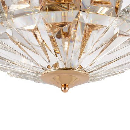 Maytoni MOD094CL-04G - Kattovalo FACET 4xE14/60W/230V kupari