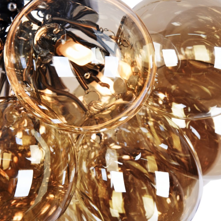 Maytoni MOD112CL-08G - Kattovalo BALBO 8xG9/28W/230V kulta/kromi