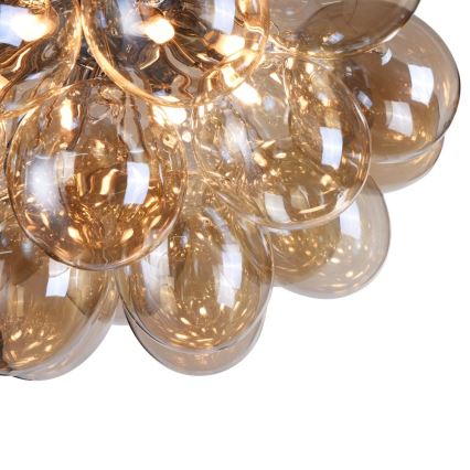 Maytoni MOD112CL-08G - Kattovalo BALBO 8xG9/28W/230V kulta/kromi