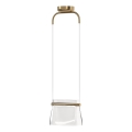 Maytoni MOD170PL-L8BS3K - LED-kattokruunu johdossa CABARET LED/8W/230V kulta