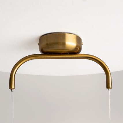 Maytoni MOD170PL-L8BS3K - LED-kattokruunu johdossa CABARET LED/8W/230V kulta