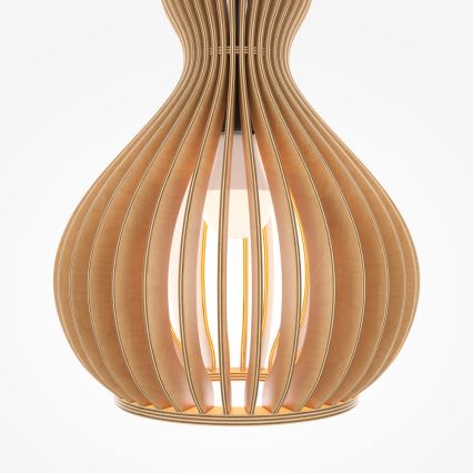 Maytoni MOD192PL-01W1 - Kattokruunu johdossa ROOTS 1xE27/40W/230V halkaisija 30 cm beige