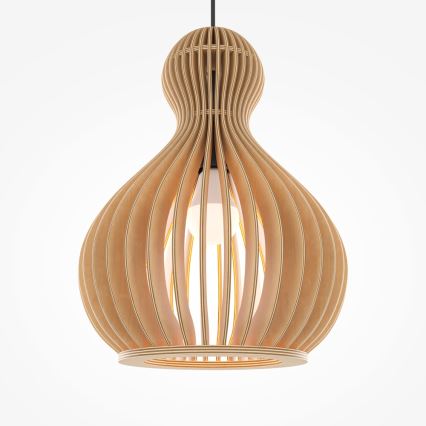 Maytoni MOD192PL-01W1 - Kattokruunu johdossa ROOTS 1xE27/40W/230V halkaisija 30 cm beige