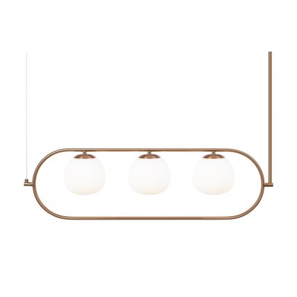 Maytoni MOD221PL-03BS - Riippukattokruunu ERICH 3xE14/40W/230V kupari