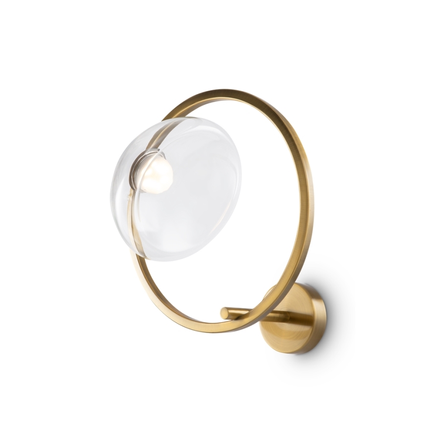 Maytoni MOD327WL-L5BS3K1 - LED-seinävalaisin LUNARE LED/5W/230V messinki