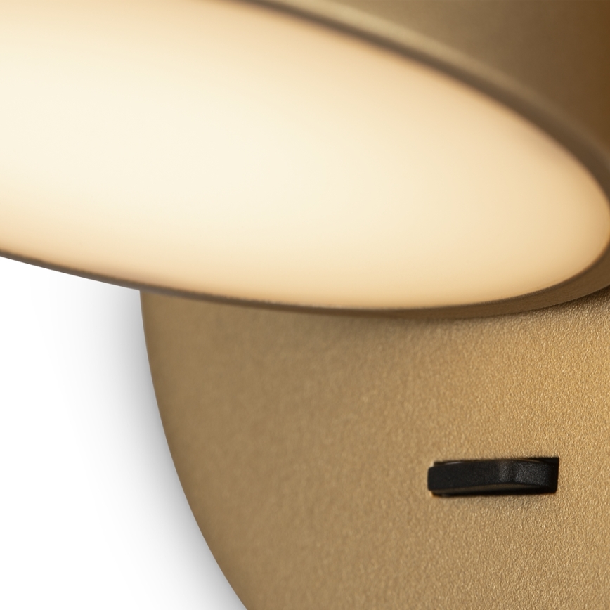 Maytoni MOD421WL-L6BS3K - LED-seinävalaisin PIXEL LED/7W/230V 3000K kulta