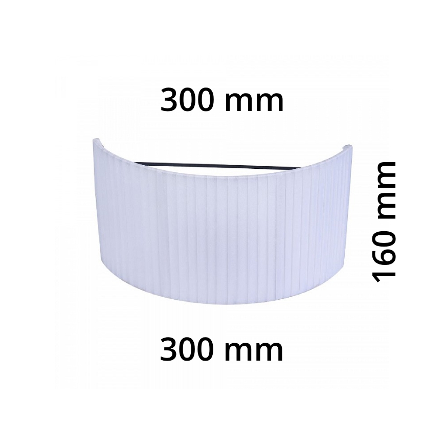 Maytoni MOD974-WLShade-White - Varjostin seinävalaisimeen TORONTO valkoinen E27 300x160 mm