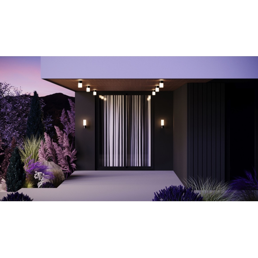 Maytoni O418WL-01B - Ulkoseinävalaisin WILLIS 1xE27/60W/230V IP54 musta