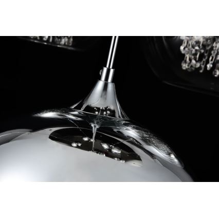 Maytoni P140-PL-170-5-N - Kattokruunu johdossa FERMI 5xE27/60W/230V kiiltävä kromi