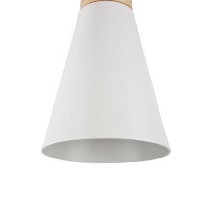 Maytoni P359-PL-140-W - Kattokruunu johdossa BICONES 1xE27/60W/230V halkaisija 14 cm valkoinen/beige