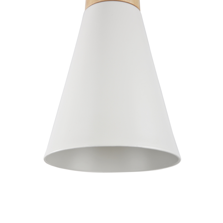 Maytoni P359-PL-140-W - Kattokruunu johdossa BICONES 1xE27/60W/230V halkaisija 14 cm valkoinen/beige