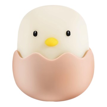 MegaLight - LED RGB Himmennettävä ladattava lasten kosketus lamppu EGGY EGG LED/5V