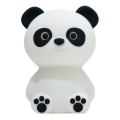 MegaLight - LED RGB Himmennettävä ladattava lasten kosketus lamppu PADDY PANDA LED/5V