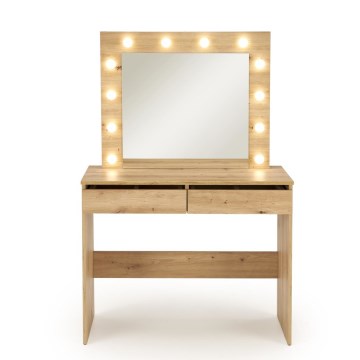 Meikkipöytä AMORIO, artisan-tammi