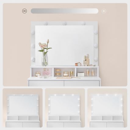 Meikkipöytä HATOR valkoinen