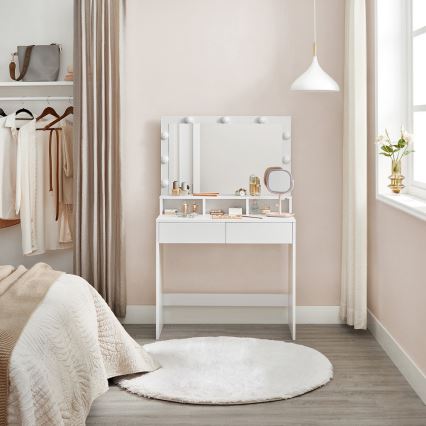 Meikkipöytä HATOR valkoinen