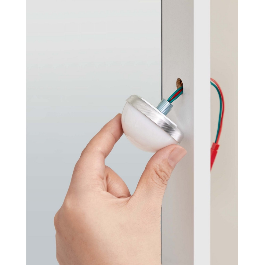 Meikkipöytä LADA, valkoinen