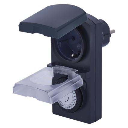 Mekaaninen aikakytkin ulkokäyttöön IP44