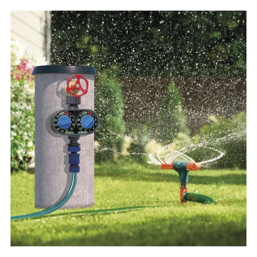 Mekaaninen kastelukello 1 lähtö