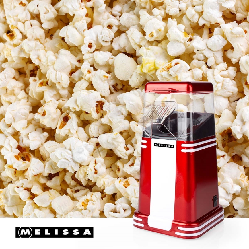Melissa - Kuuma-ilmapopcorn-laite 1200W/230V punainen