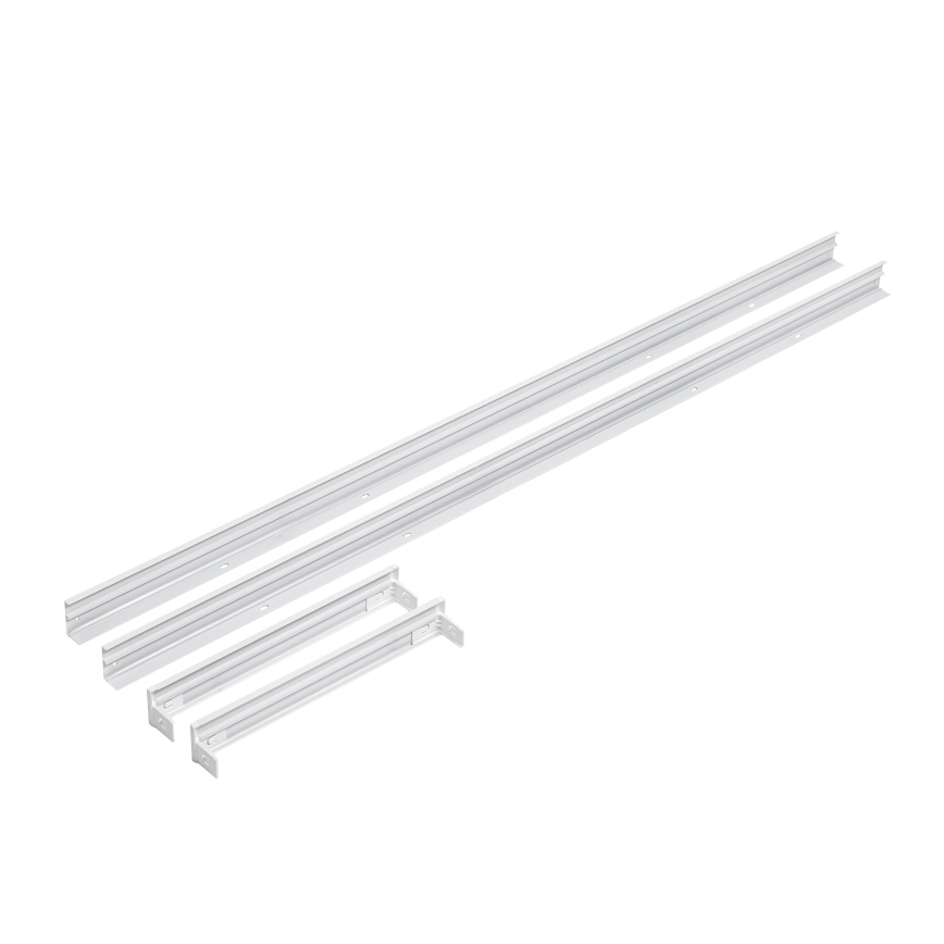 Metallikehys LED-paneelien asennukseen 1200x300 mm valkoinen