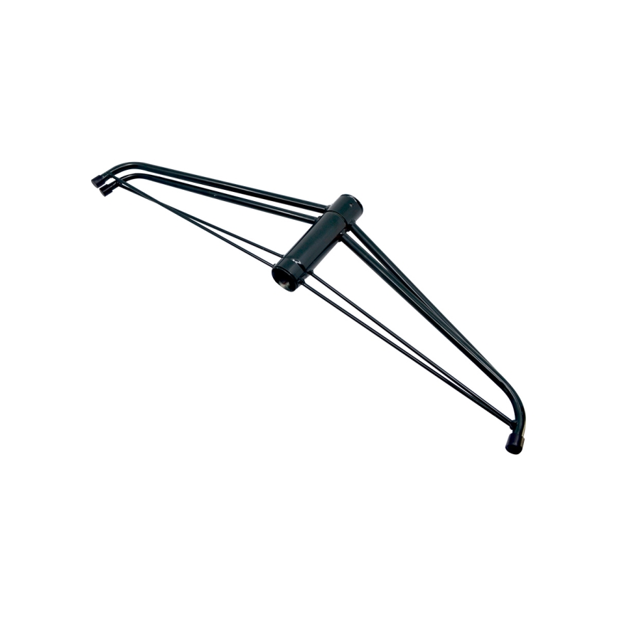 Metallinen joulukuusen jalka jonka halkaisija on 40 mm.