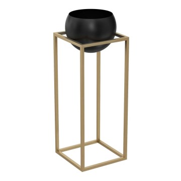 Metallinen kukkaruukku 81,3x29 cm kulta