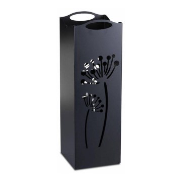 Metallinen sateenvarjojalusta INDUSTRIAL 60x21 cm musta