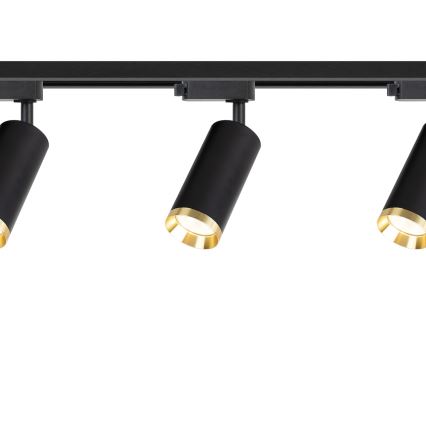 MICA-kiskovalaisin 3xGU10/10W/230V musta/kulta