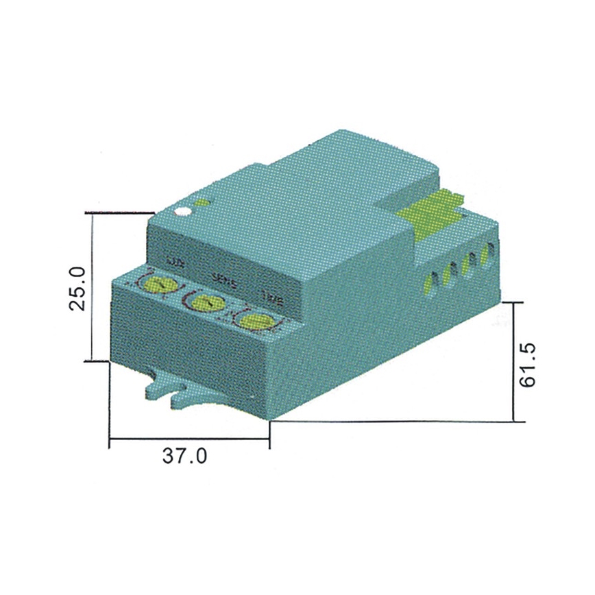 Mikroaaltouuni liiketunnistin MW B 360 ° 1200W / 230V valkoinen