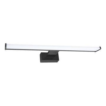 MIRORE LED kylpyhuoneen peilivalaisin, 8 W, 230 V, 40 cm, IP44, musta