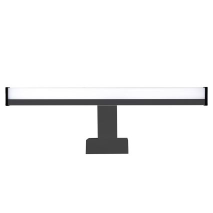 MIRORE LED kylpyhuoneen peilivalaisin, 8 W, 230 V, 40 cm, IP44, musta