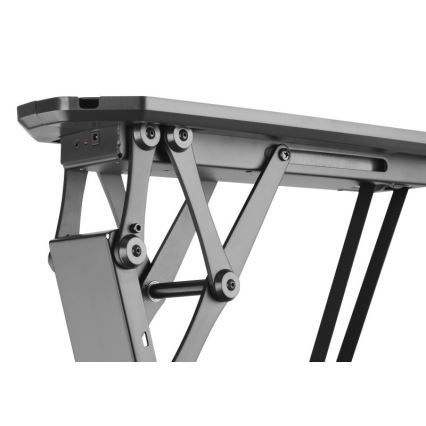 MK FLORIA MKF-20DM444 - Älykäs kattoteline televisiolle 55 musta Wi-Fi TUYA + kauko-ohjaus