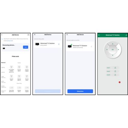 MK FLORIA MKF-20DM444 - Älykäs kattoteline televisiolle 55 musta Wi-Fi TUYA + kauko-ohjaus