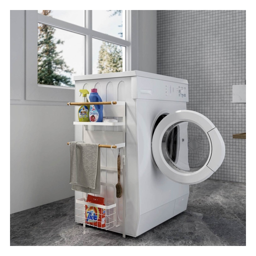 MK FLORIA MKF-21MG02W - Magneettinen järjestäjä 67,5x31 cm valkoinen