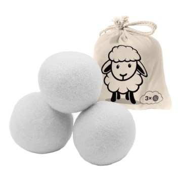 MK FLORIA MKF-23DRY03 - Villakuivauspallot 3kpl