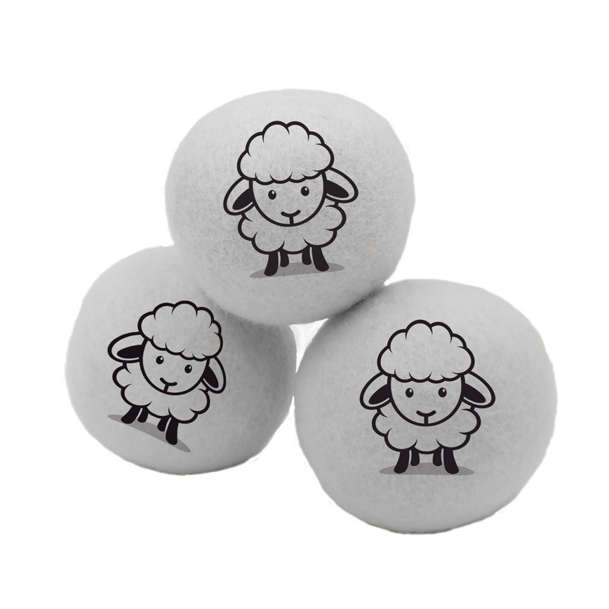 MK FLORIA MKF-23DRY03 - Villakuivauspallot 3kpl