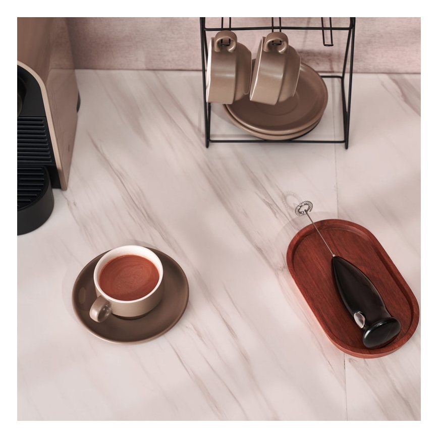 MK FLORIA MKF-23MF10B - Maidon vaahdotin 2xAA musta