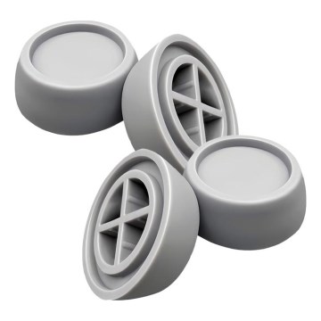 MK FLORIA Superior Anti-vibration PADS - Tärinänvaimennuskumityynyt pesukoneisiin 4 kpl