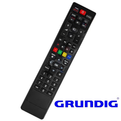 MK FLORIA Superior +kaukosäädin UNI TV Grundig - Korvaava kauko-ohjaus kohteelle TV brand Grundig 2xAAA