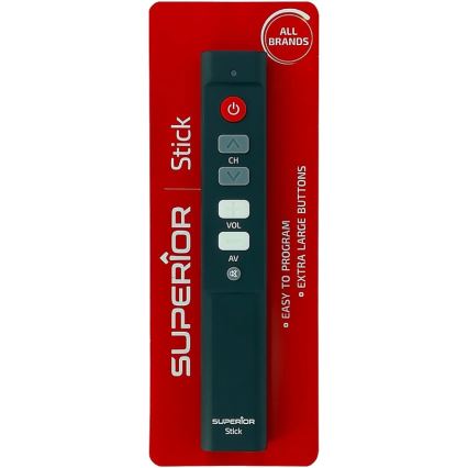 MK FLORIA Superior STICK - Kaukosäädin TV/audio/video 2xAAA