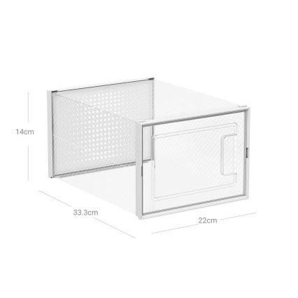 Modulaarinen hylly lokeroilla BOXIFY valkoinen