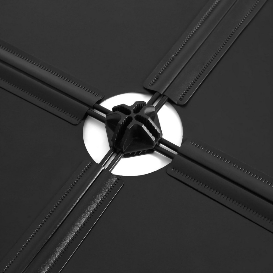 Modulaarinen laatikollinen hylly BOXIFY, musta