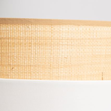 Monikäyttöinen ja tyylikäs KERIA-varjostin, halkaisija 40 cm, beige/valkoinen