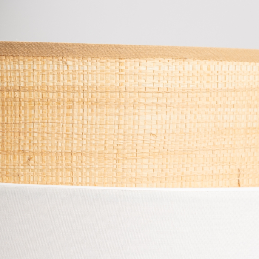 Monikäyttöinen ja tyylikäs KERIA-varjostin, halkaisija 40 cm, beige/valkoinen
