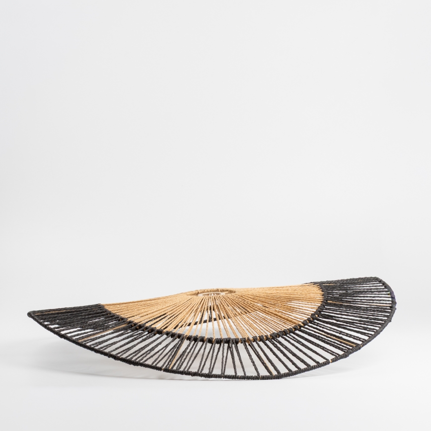 Monikäyttöinen KERIA-varjostin, Ø 100 cm, ruskea/musta
