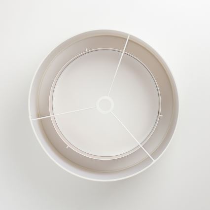 Monikäyttöinen varjostin KERIA Ø 50 cm valkoinen/ruskea